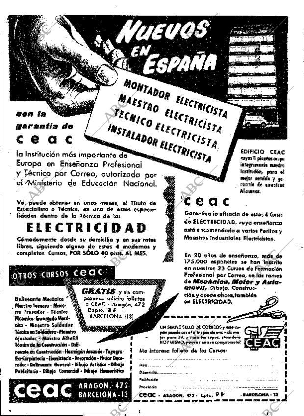 ABC MADRID 18-06-1961 página 74