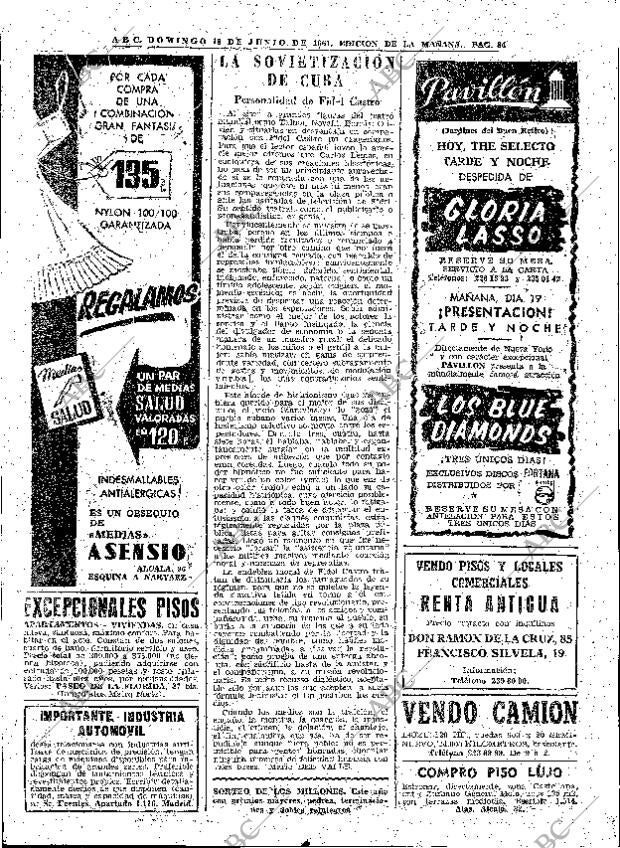 ABC MADRID 18-06-1961 página 84
