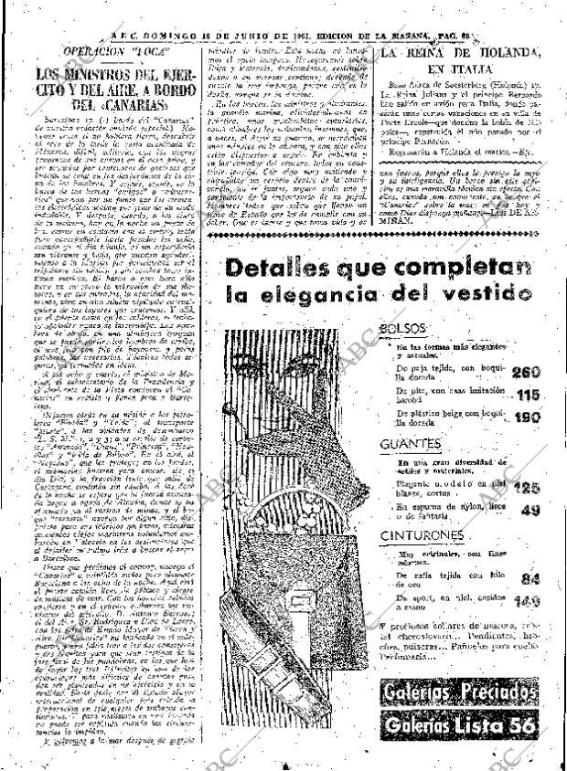 ABC MADRID 18-06-1961 página 89