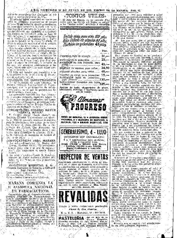 ABC MADRID 18-06-1961 página 97