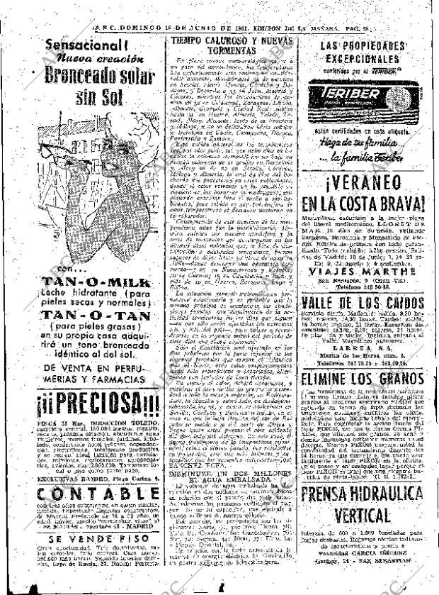 ABC MADRID 18-06-1961 página 98