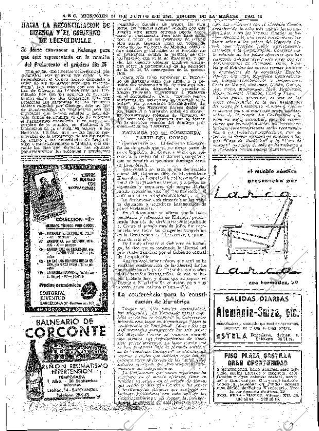 ABC MADRID 21-06-1961 página 52