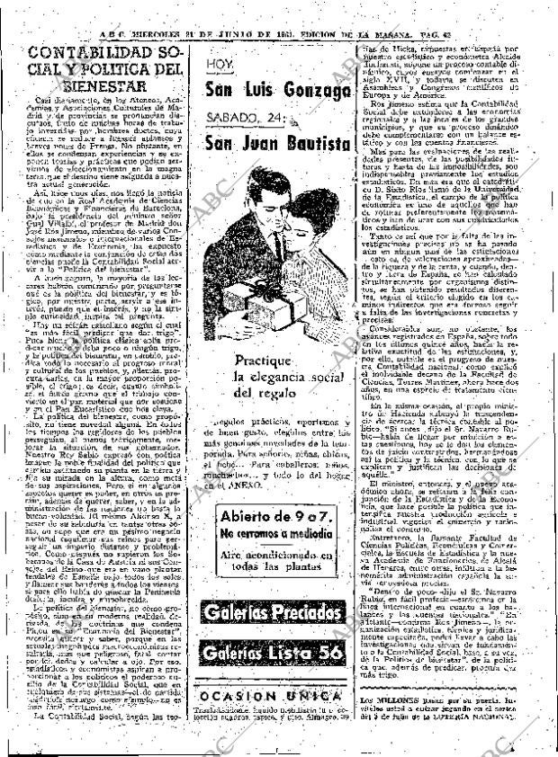 ABC MADRID 21-06-1961 página 62