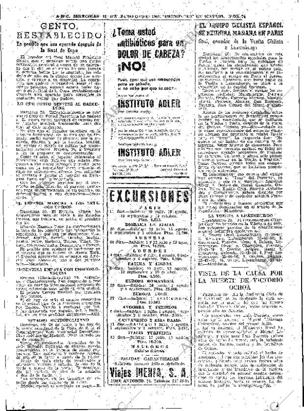 ABC MADRID 21-06-1961 página 74