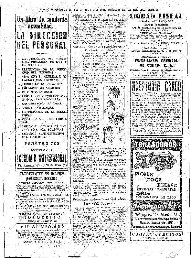 ABC MADRID 21-06-1961 página 80
