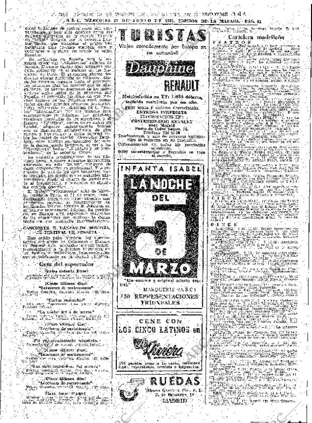 ABC MADRID 21-06-1961 página 81