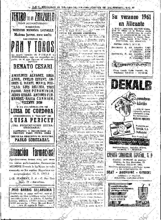 ABC MADRID 21-06-1961 página 82