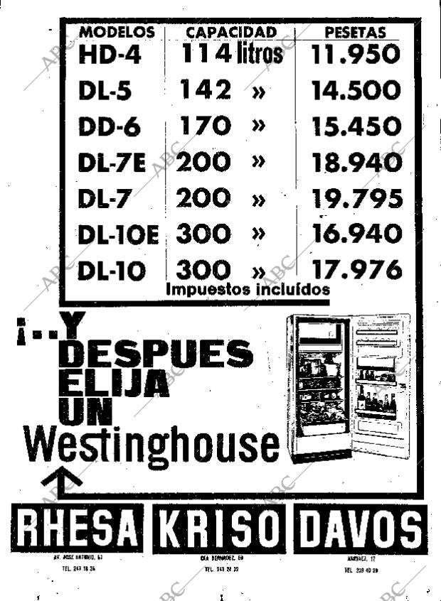 ABC MADRID 22-06-1961 página 19