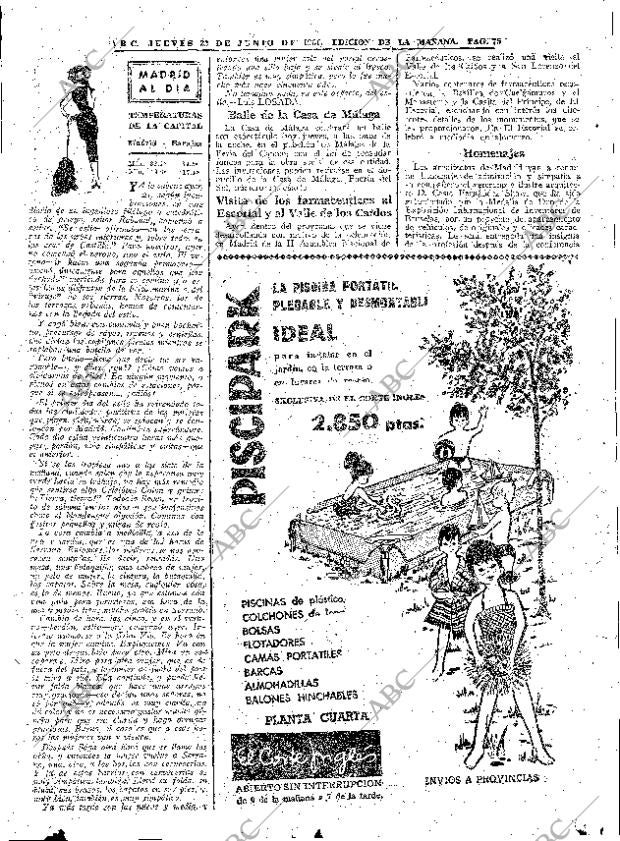 ABC MADRID 22-06-1961 página 75
