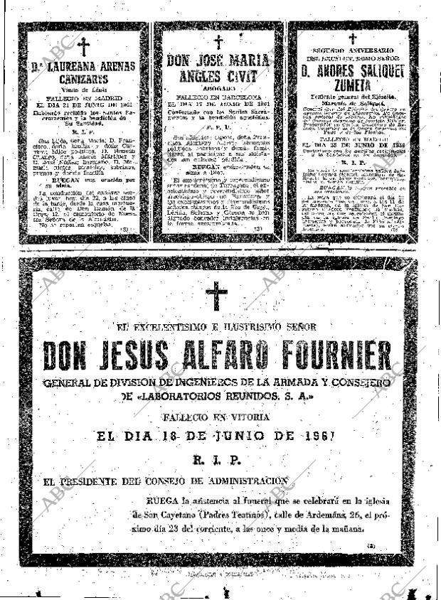 ABC MADRID 22-06-1961 página 93