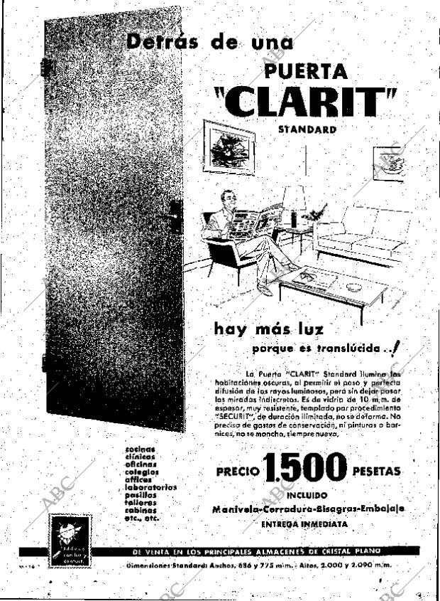 ABC MADRID 23-06-1961 página 11