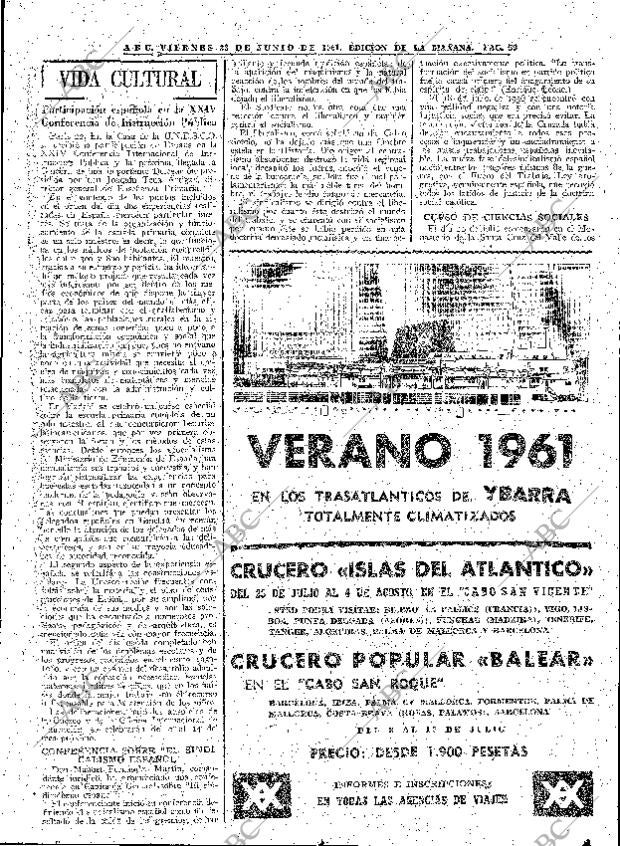 ABC MADRID 23-06-1961 página 59