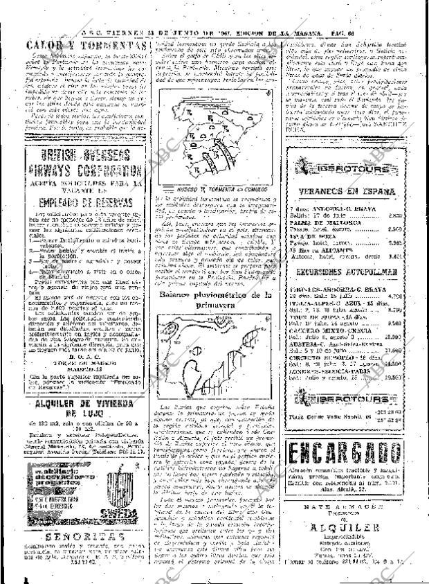 ABC MADRID 23-06-1961 página 66