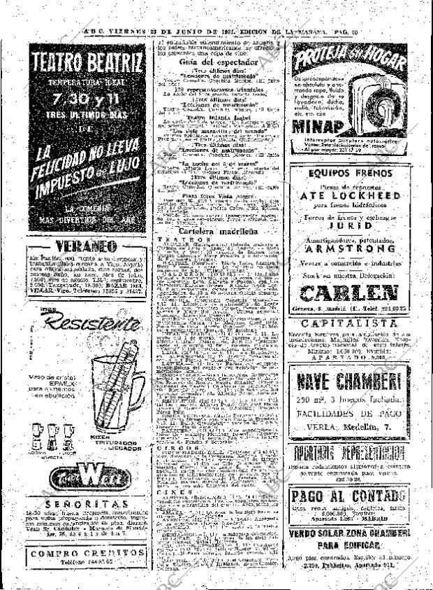 ABC MADRID 23-06-1961 página 80