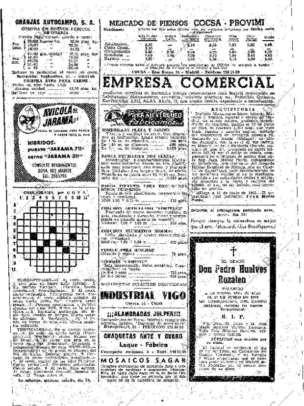 ABC MADRID 23-06-1961 página 91