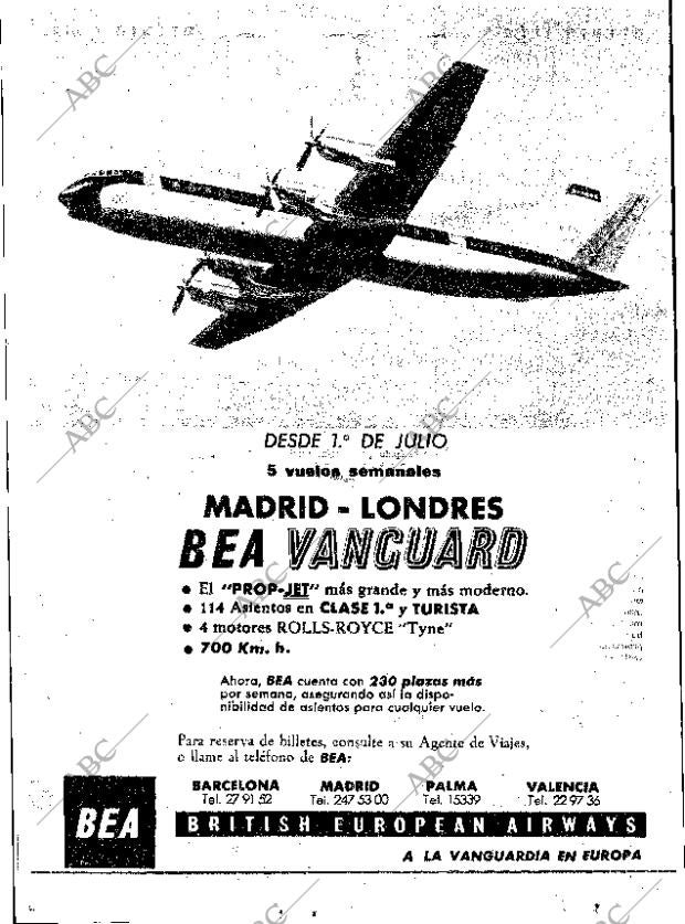 ABC MADRID 24-06-1961 página 2