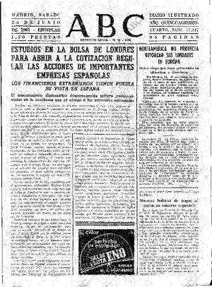 ABC MADRID 24-06-1961 página 47