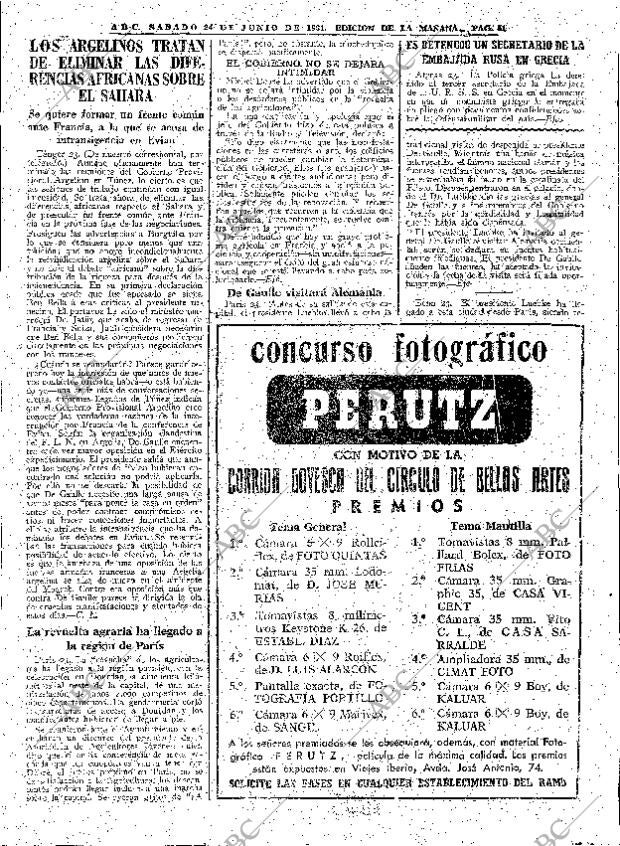 ABC MADRID 24-06-1961 página 51