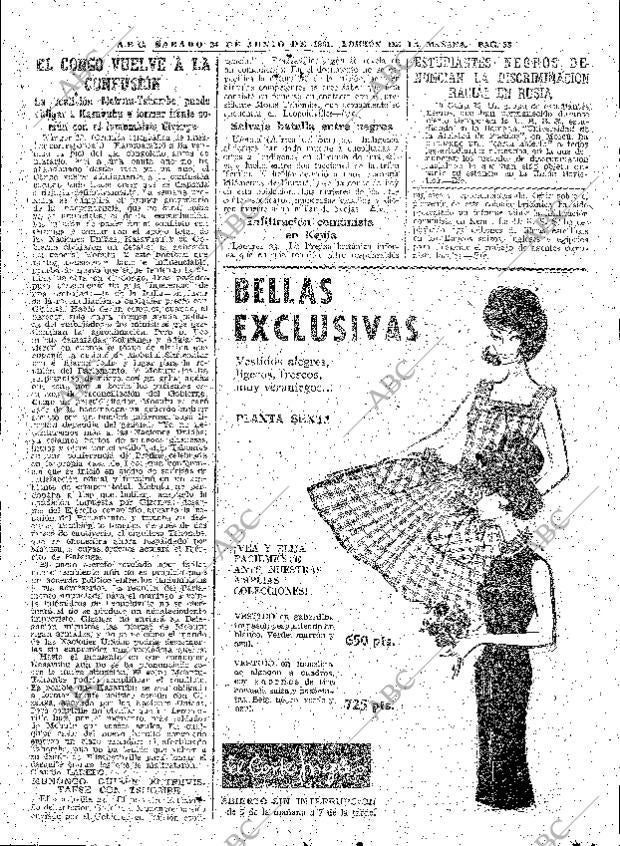 ABC MADRID 24-06-1961 página 53