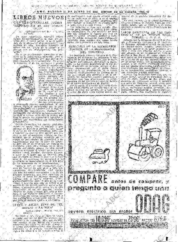 ABC MADRID 24-06-1961 página 67