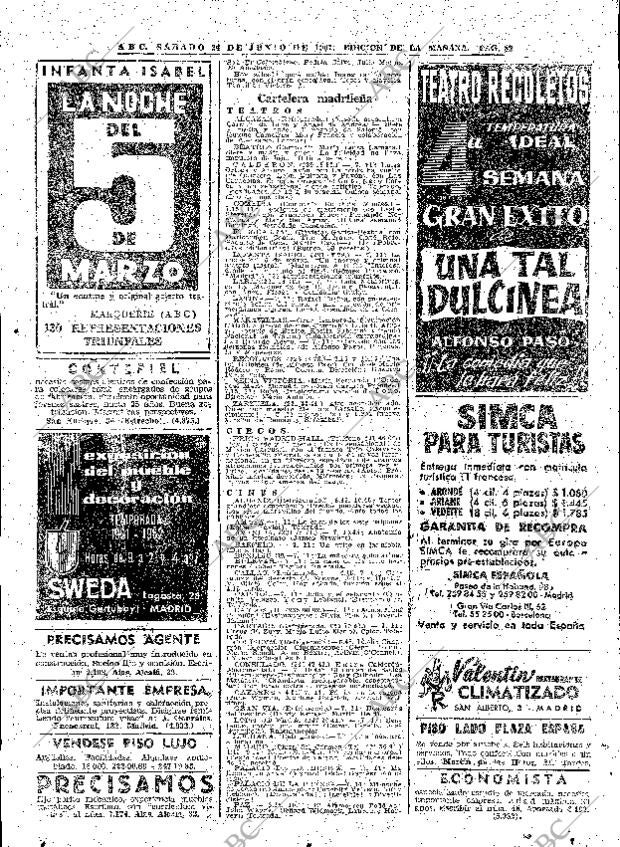 ABC MADRID 24-06-1961 página 82