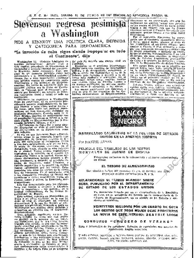 ABC SEVILLA 24-06-1961 página 25