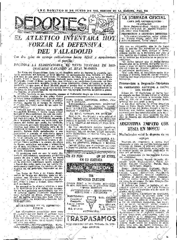 ABC MADRID 25-06-1961 página 105