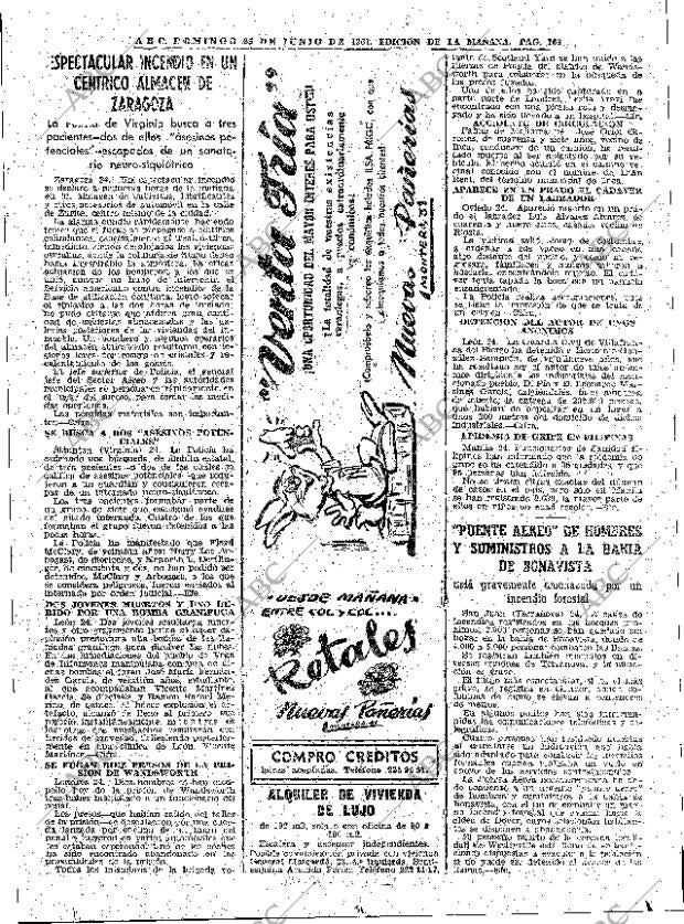 ABC MADRID 25-06-1961 página 109