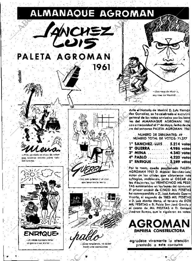 ABC MADRID 25-06-1961 página 4
