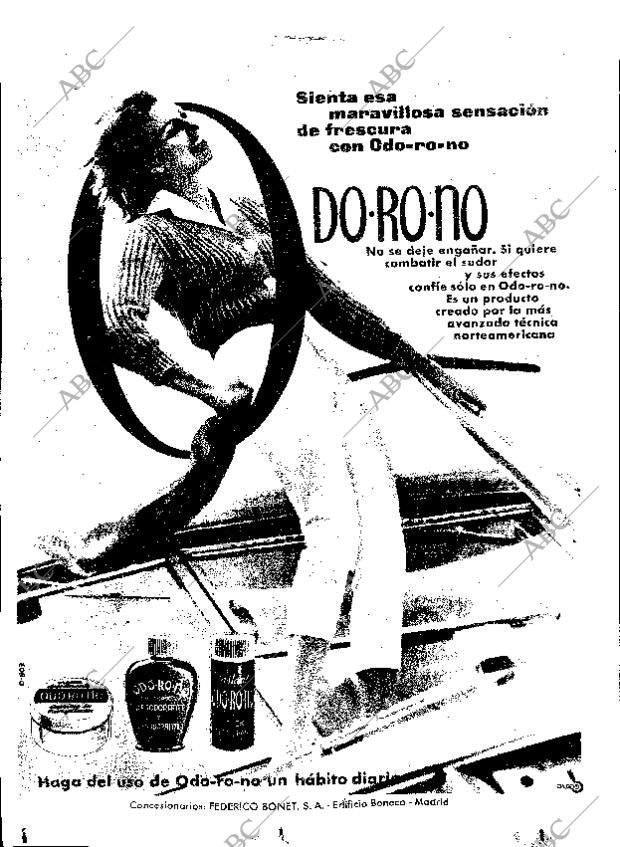 ABC MADRID 25-06-1961 página 54