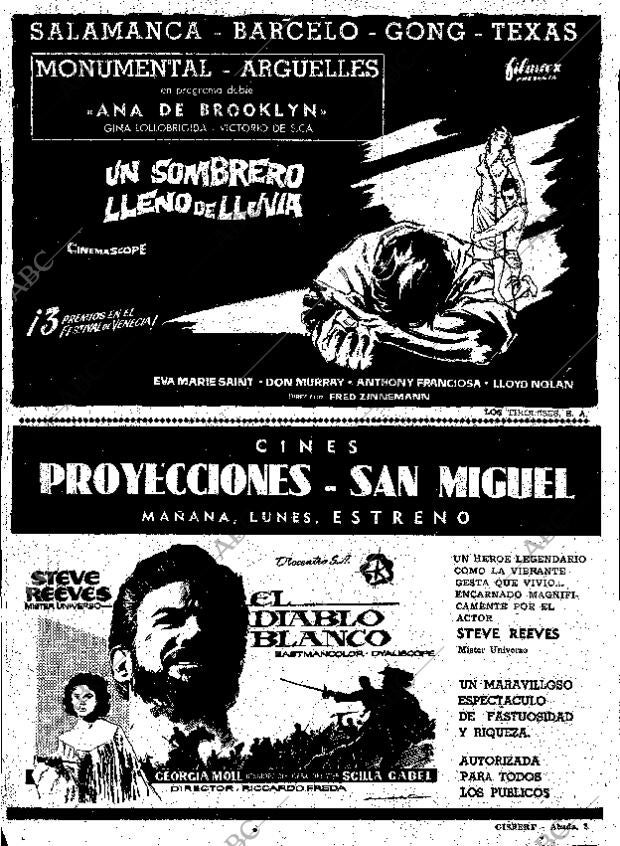 ABC MADRID 25-06-1961 página 62