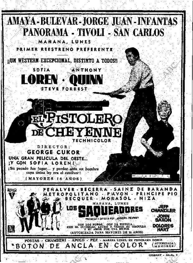 ABC MADRID 25-06-1961 página 70