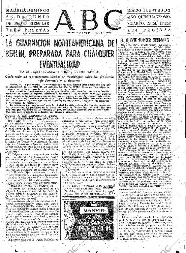 ABC MADRID 25-06-1961 página 79