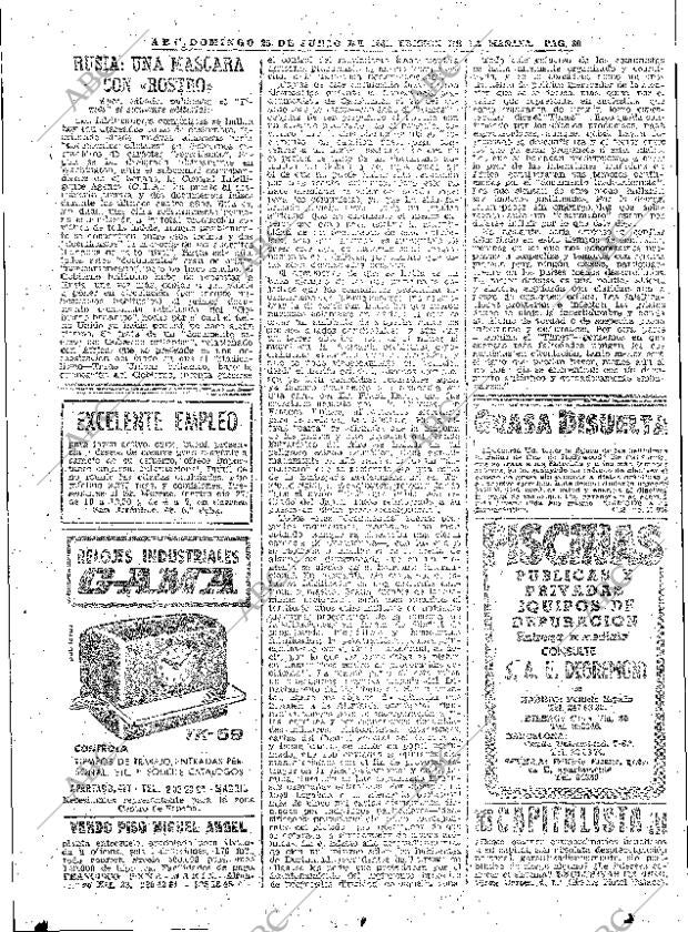 ABC MADRID 25-06-1961 página 80