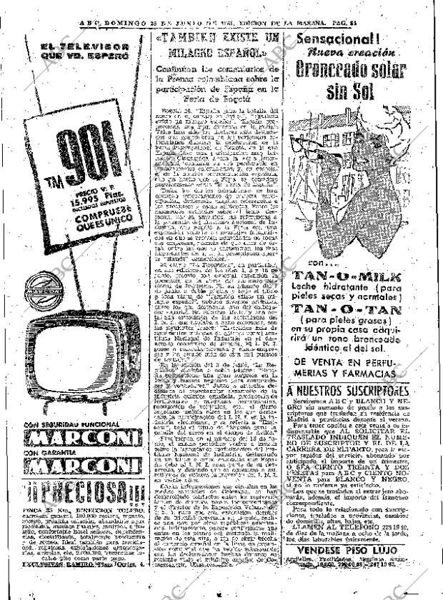 ABC MADRID 25-06-1961 página 84