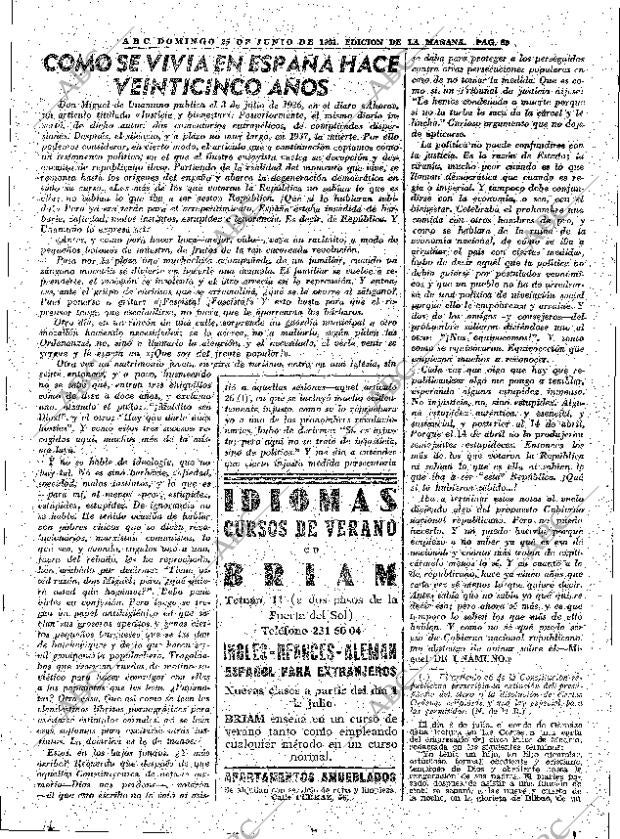 ABC MADRID 25-06-1961 página 89