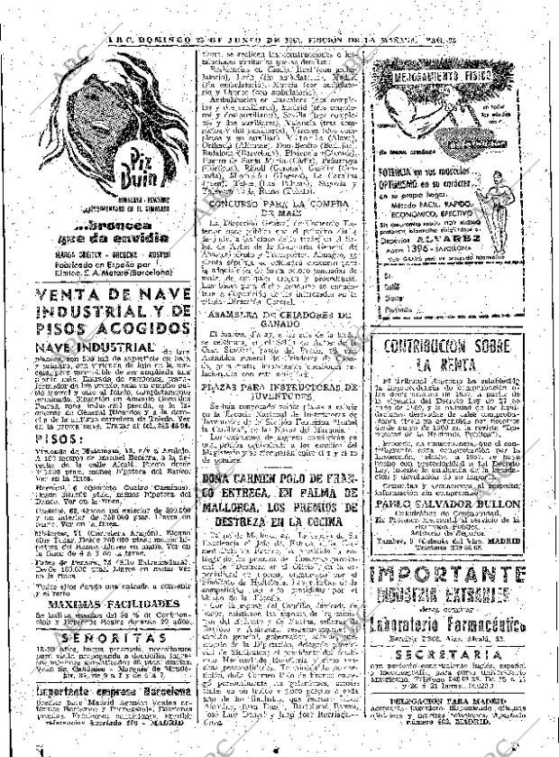 ABC MADRID 25-06-1961 página 92