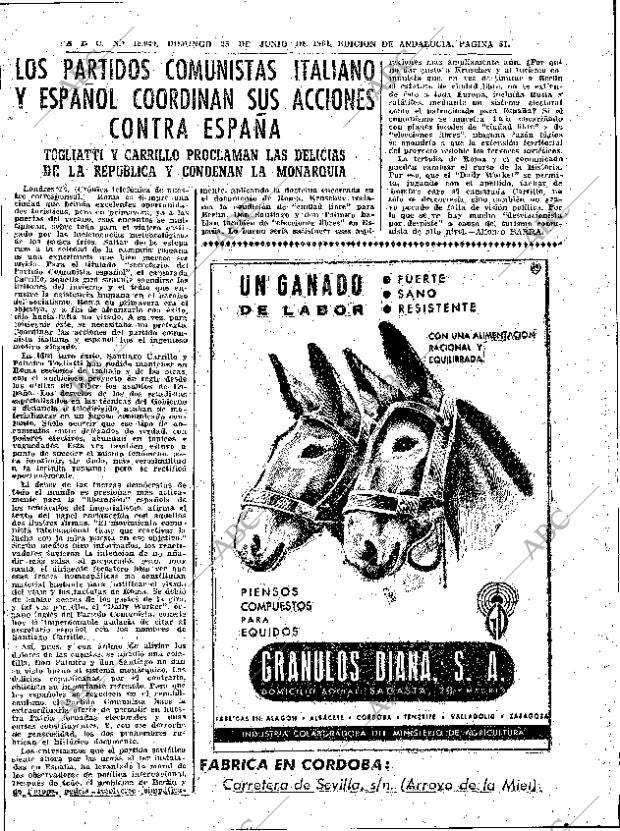 ABC SEVILLA 25-06-1961 página 51