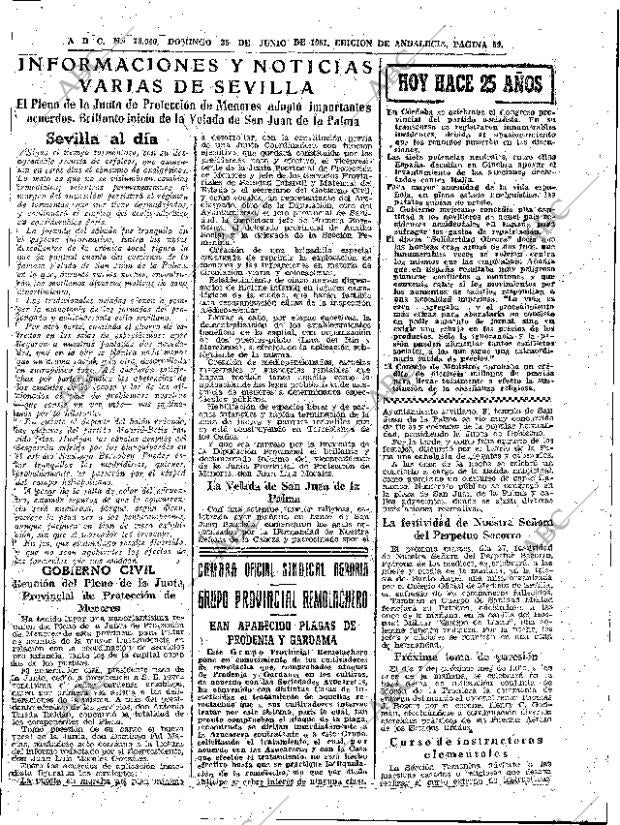 ABC SEVILLA 25-06-1961 página 59