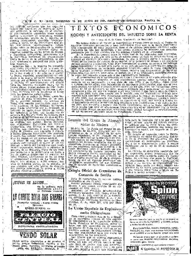 ABC SEVILLA 25-06-1961 página 64