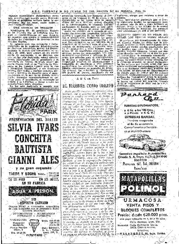 ABC MADRID 30-06-1961 página 36