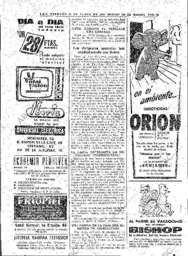 ABC MADRID 30-06-1961 página 38