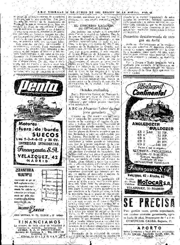 ABC MADRID 30-06-1961 página 48