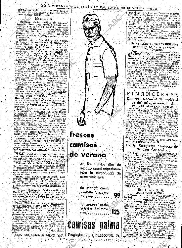 ABC MADRID 30-06-1961 página 55