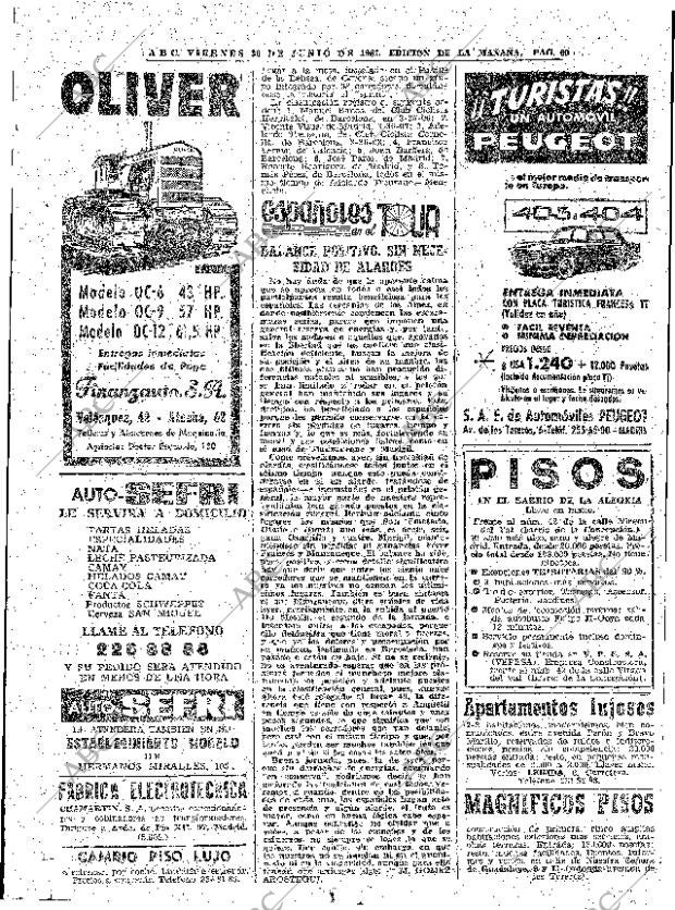 ABC MADRID 30-06-1961 página 60