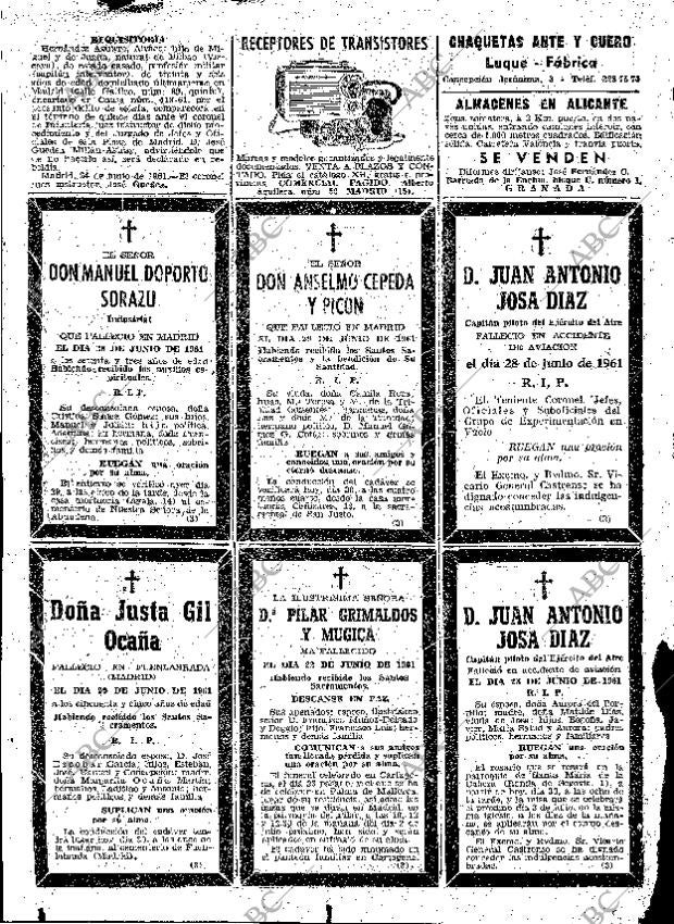 ABC MADRID 30-06-1961 página 74