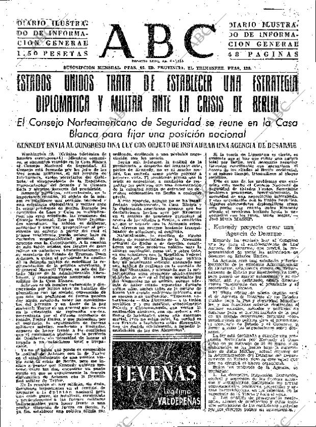 ABC SEVILLA 30-06-1961 página 23