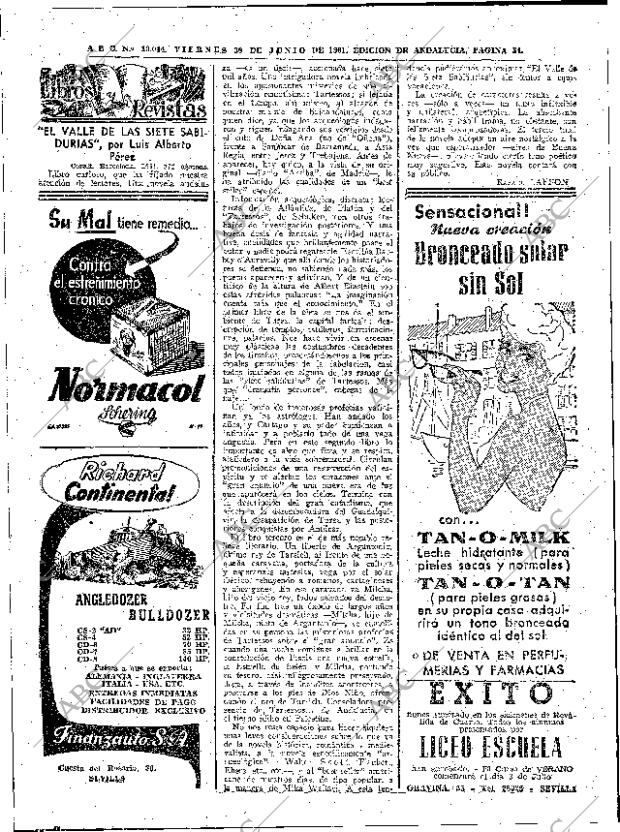 ABC SEVILLA 30-06-1961 página 34