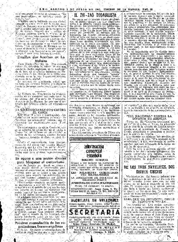 ABC MADRID 01-07-1961 página 33