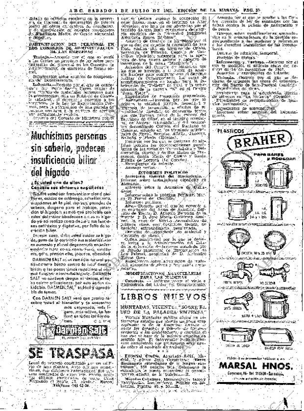 ABC MADRID 01-07-1961 página 37